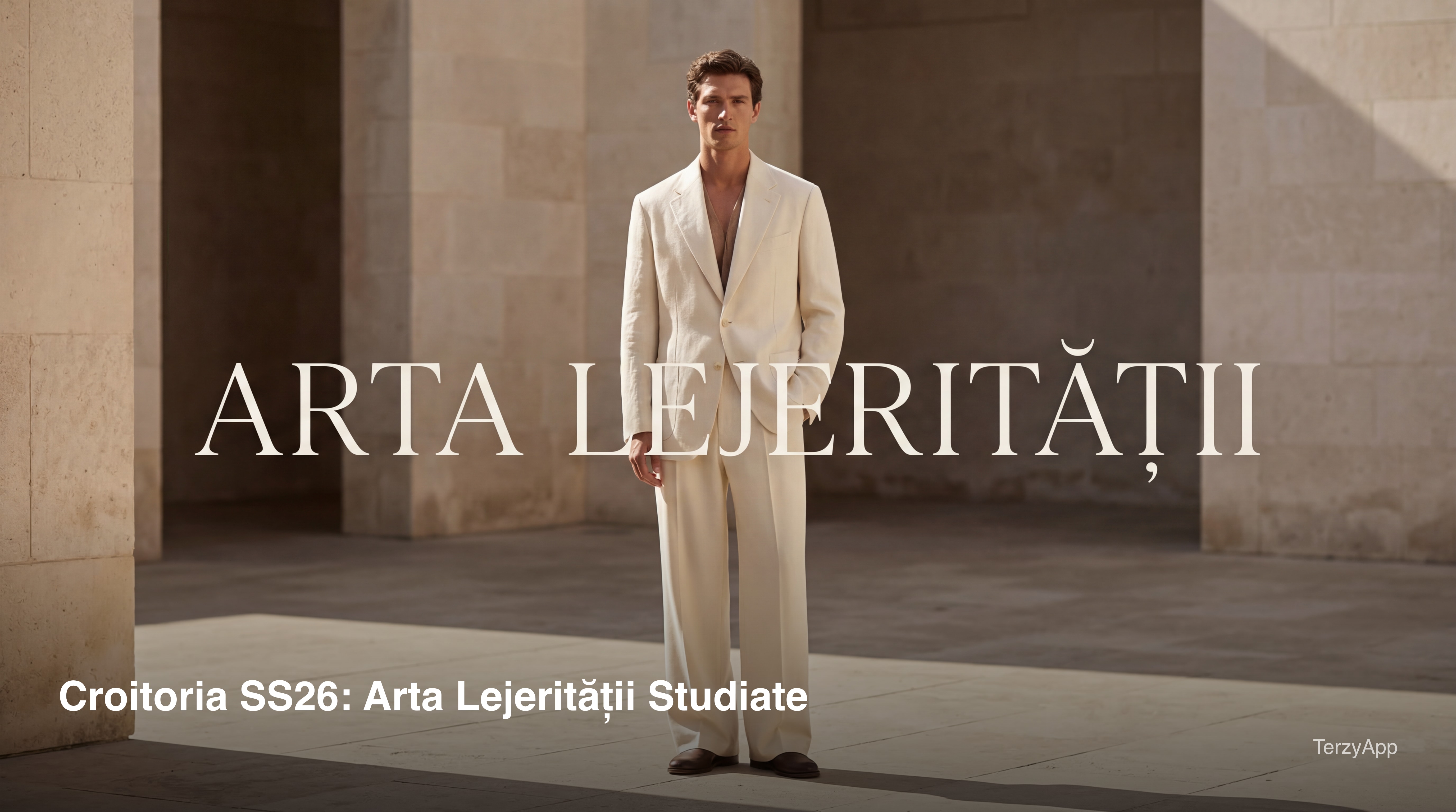 Croitoria SS26: Arta Lejerității Studiate