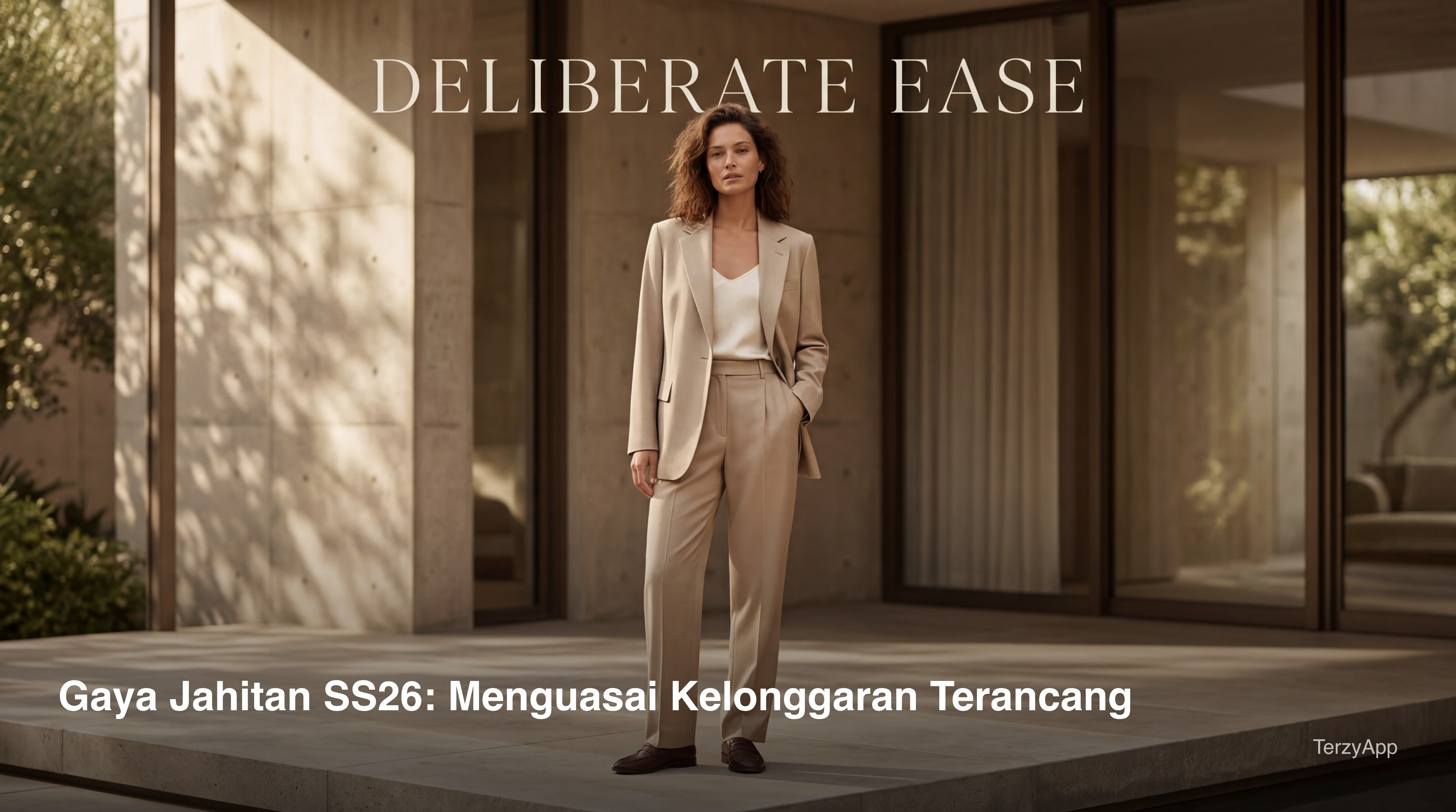 Gaya Jahitan SS26: Menguasai Kelonggaran Terancang