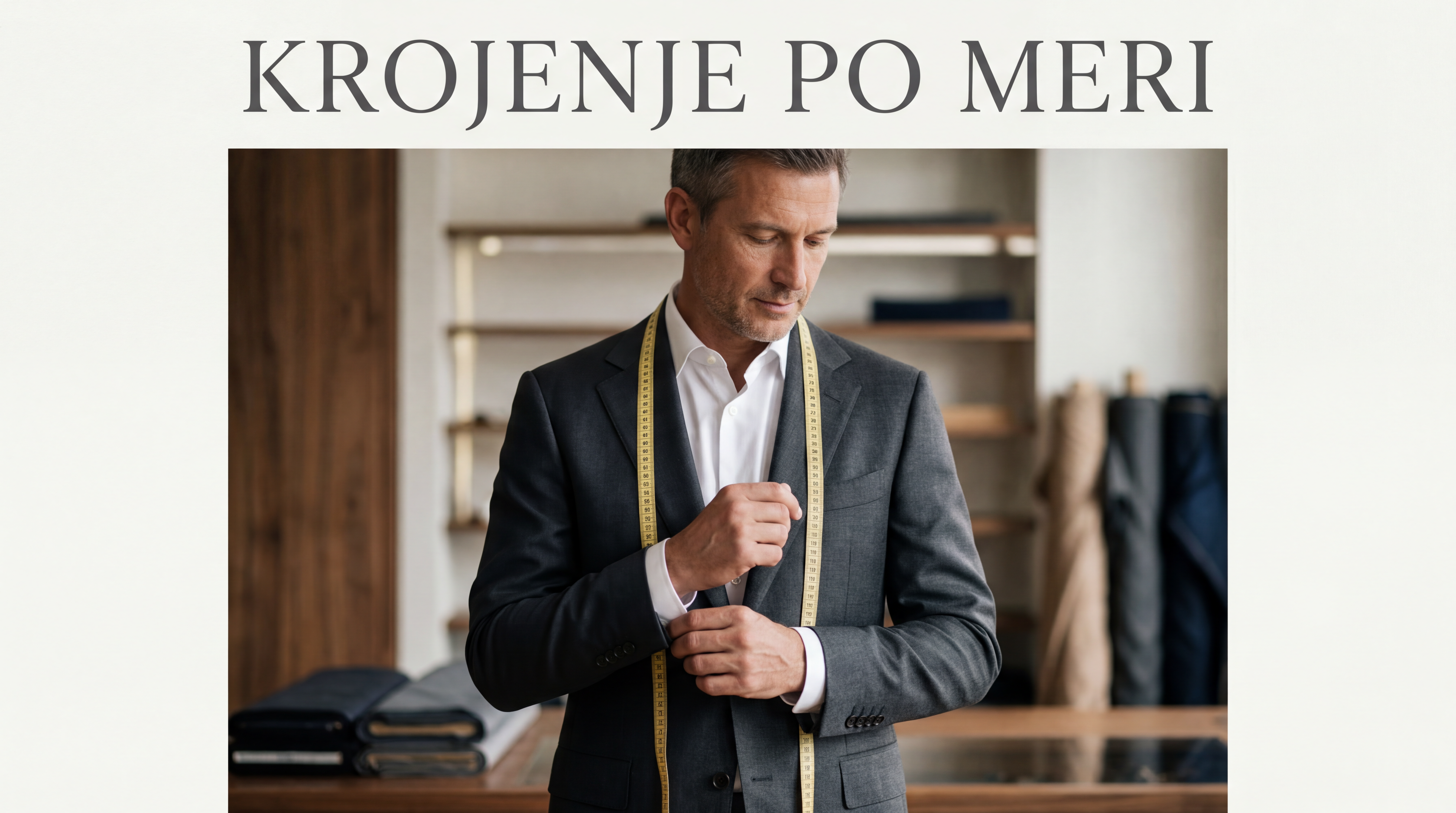Konfekcija ali krojenje po meri: kaj res gradi boljšo garderobo