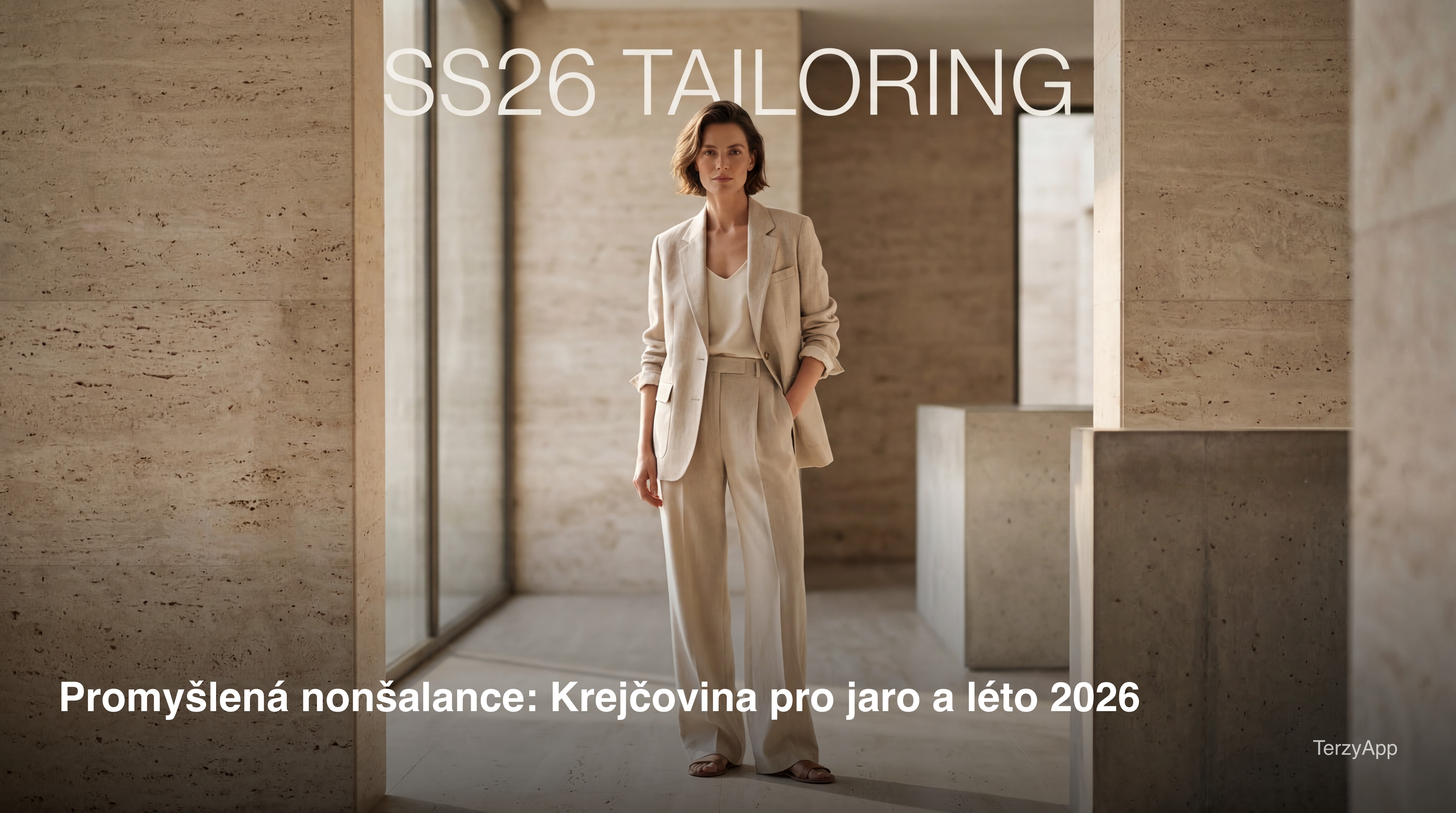 Promyšlená nonšalance: Krejčovina pro jaro a léto 2026
