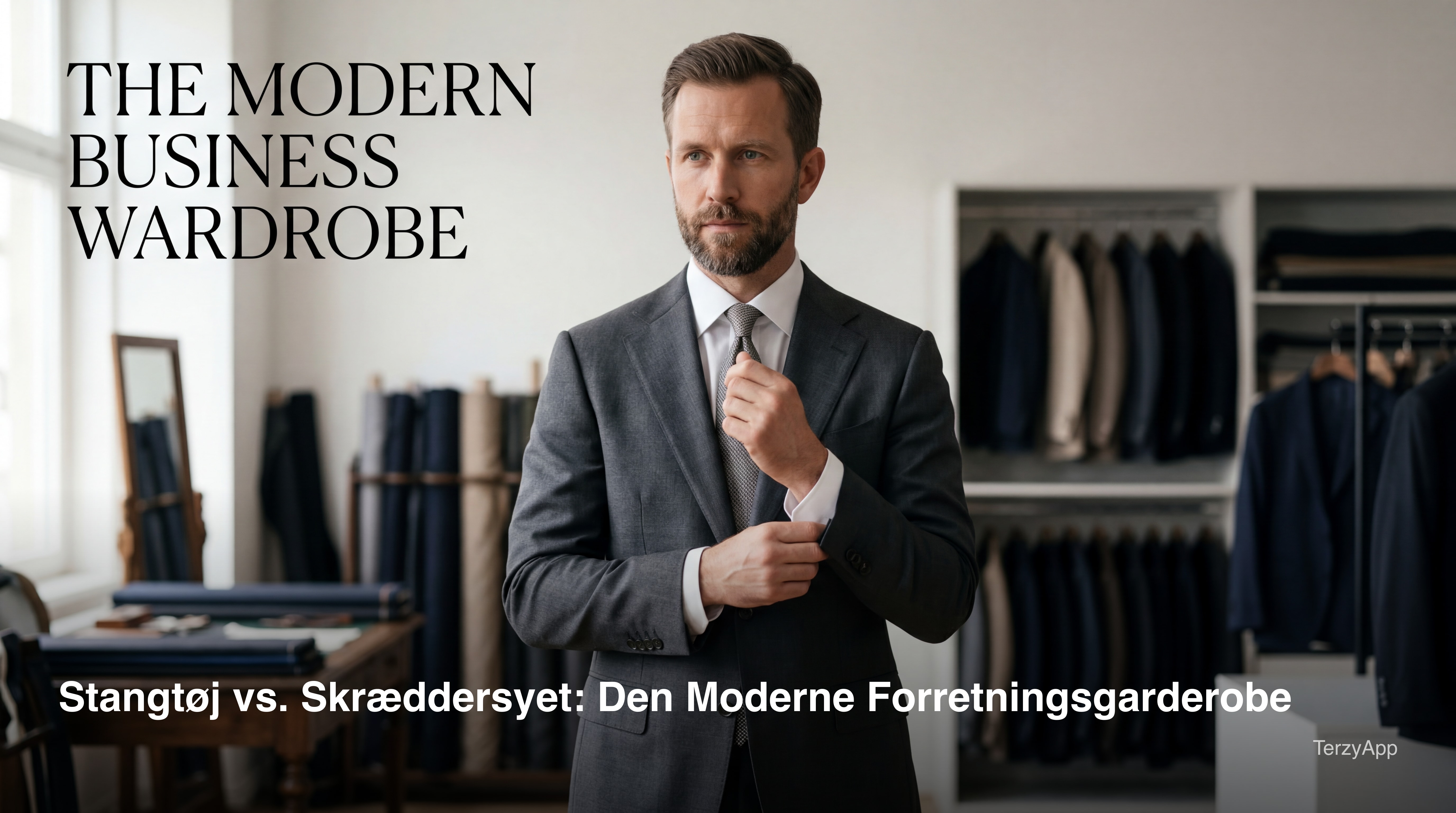 Stangtøj vs. Skræddersyet: Den Moderne Forretningsgarderobe