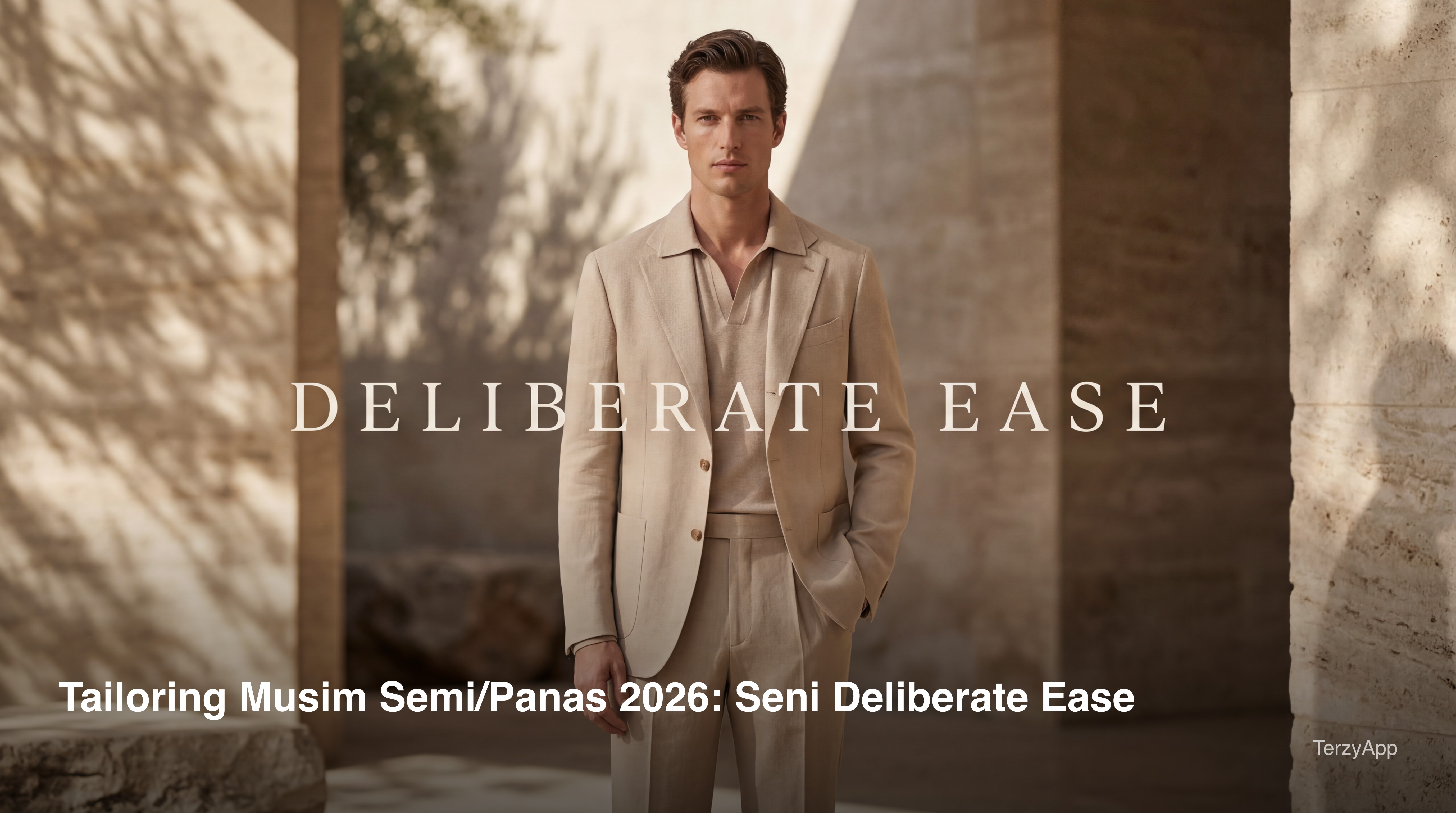 Tailoring Musim Semi/Panas 2026: Seni Deliberate Ease