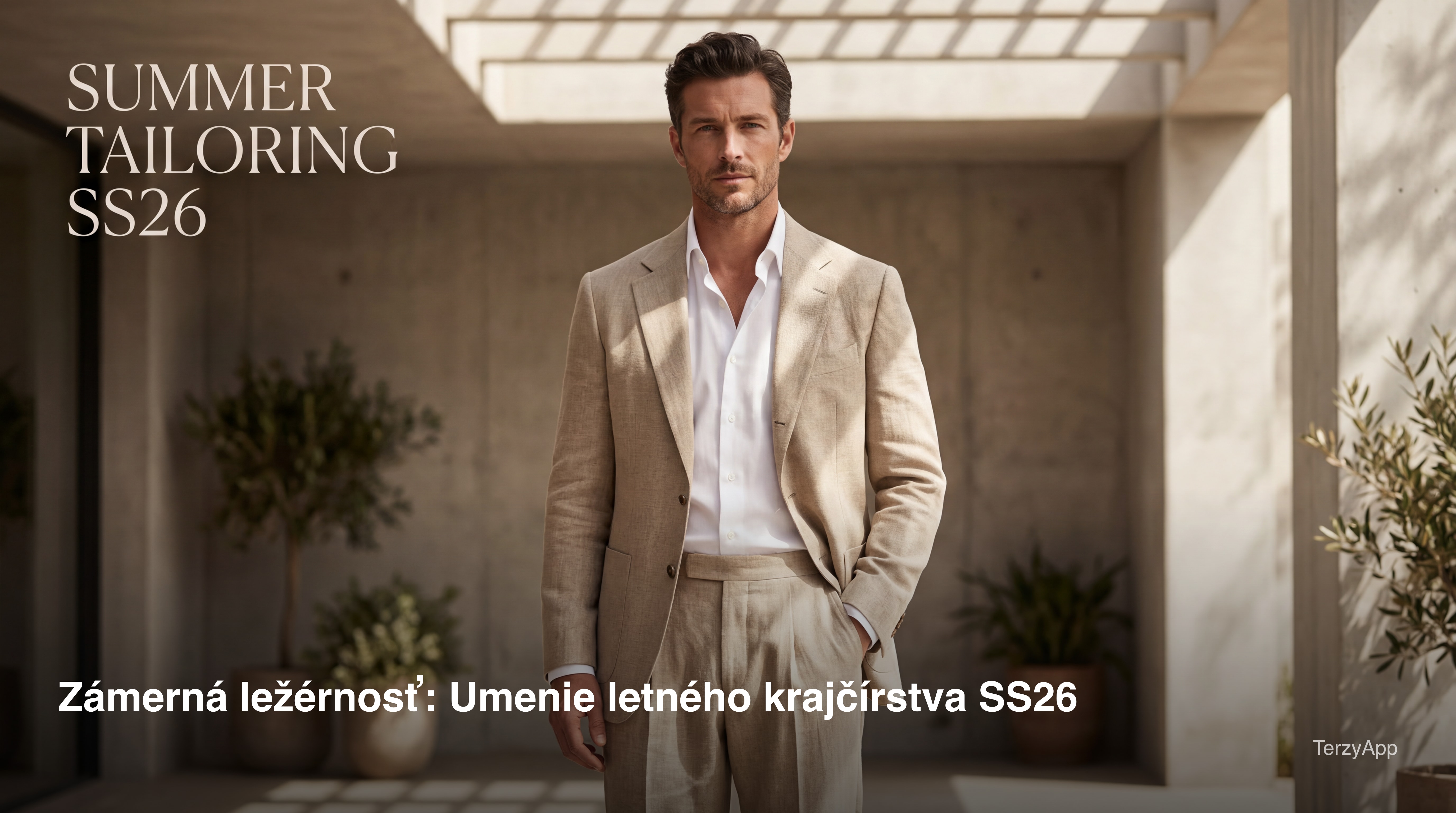 Zámerná ležérnosť: Umenie letného krajčírstva SS26